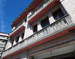 Wan Hua Lin House Balcony in Longshan Subsection, Fufu District, Wanhua District, Taipei City