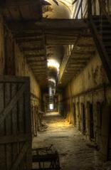 Eastern State Penitentiary historic prison cells