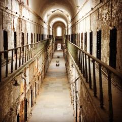 Eastern State Penitentiary cell-block