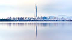 Han River and Lotte World Tower