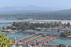 aerial view of Haridwar