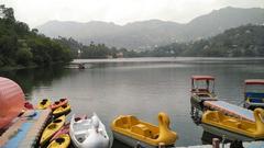 Bhimtal Lake in Nainital