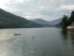 Bhimtal Lake landscape view