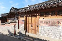 Bukchon Hanok Village traditional Korean houses in Seoul