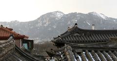 Bukchon Hanok Village traditional house in Seoul