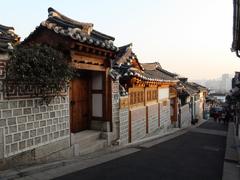 Area west of Bukchon Hanok Village in Seoul