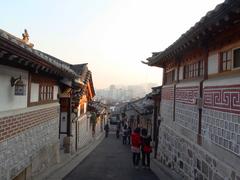 Area west of Bukchon Hanok Village in Seoul