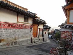 Area west of Bukchon Hanok Village in Seoul