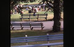 Historic image of Boston Common in 1974 by Peter H. Dreyer