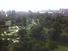 Boston skyline view from Charles River