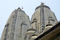 Beautiful Gopuram of Birla Mandir in Kolkata, India