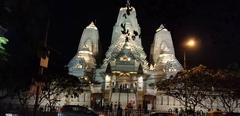 Birla Temple at night