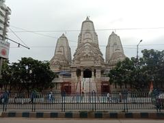 Birla Mandir in Ballygunge, Kolkata on a rainy afternoon