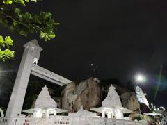 Birla Mandir Hyderabad on top of a hill