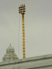 Birla Mandir in Hyderabad built with white marble