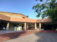 Portico of BM Birla Planetarium in Chennai