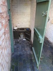 historic water closet at Birmingham Back to Backs