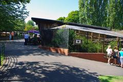 An aviary at Birmingham Nature Centre