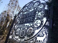 Circular Nature Centre sign on Pershore Road in Edgbaston, Birmingham