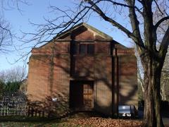 Rear view of Birmingham Nature Centre, Edgbaston, England