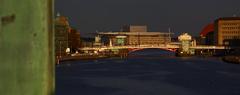 View of Langebro Bridge in Copenhagen