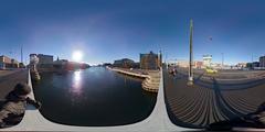 View of Copenhagen from Knippelsbro looking southeast in HDR