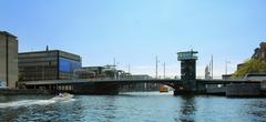 Knippelsbro bridge connecting Slotsholmen and Christianshavn in Copenhagen