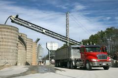 Ready Mixed Concrete Company cement works facility in Durham, North Carolina, located on Highway 55