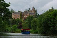 Blair Drummond House in 2012 with a group of people from the German Saturday School in Edinburgh