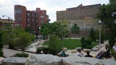 Bloomingdale Trail path with greenery and people