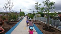 Bloomingdale Trail in Chicago