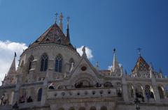 Fisherman's Bastion in Budapest during daytime