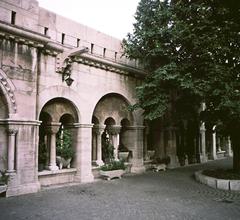 Colonnades at Fisherman's Bastion in Budapest, Hungary, 1986