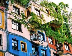 Hundertwasserhaus in Vienna, Austria