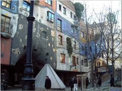 Hundertwasser Haus exterior view