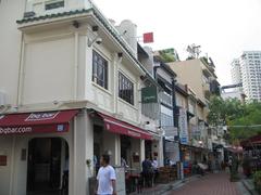 Boat Quay in Singapore