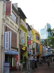 Scenic view of Boat Quay in Singapore