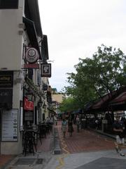 Scenic view of Boat Quay in Singapore