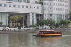 Boat Quay from Asian Civilization Museum, Singapore