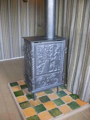 stove in Our Lord in the Attic Museum, Amsterdam