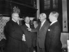 75th anniversary of the Amstelkring in Amsterdam featuring Professor Dr. W.J.M.A. Asselbergs and Notary J.F. Everling