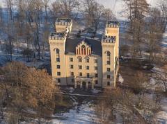 Aerial view of Bogesund Palace