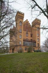 Bogesunds slott castle with historic architecture