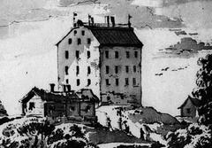 Bogesunds Castle depicted by Jean Eric Rehn