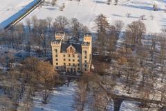 Bogesund Palace in winter, Vaxholm