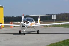 Aerial view of Airport Stockerau