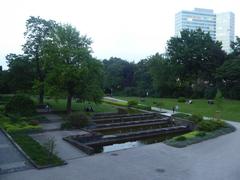 Beautiful view of Hamburg tiergarten