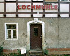 Historic Lochmühle building in Dresden-Oberwartha