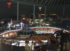 Lotte World at night in Seoul