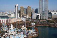 Lotte World in Seoul during the day